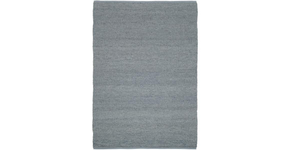 HANDWEBTEPPICH 250/350 cm Helsinki  - Blau/Grau, Basics, Textil (250/350cm) - Linea Natura