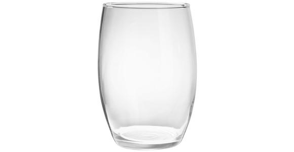 VASE 19,5 cm  - Transparent, Basics, Glas (14/19cm) - Ambia Home