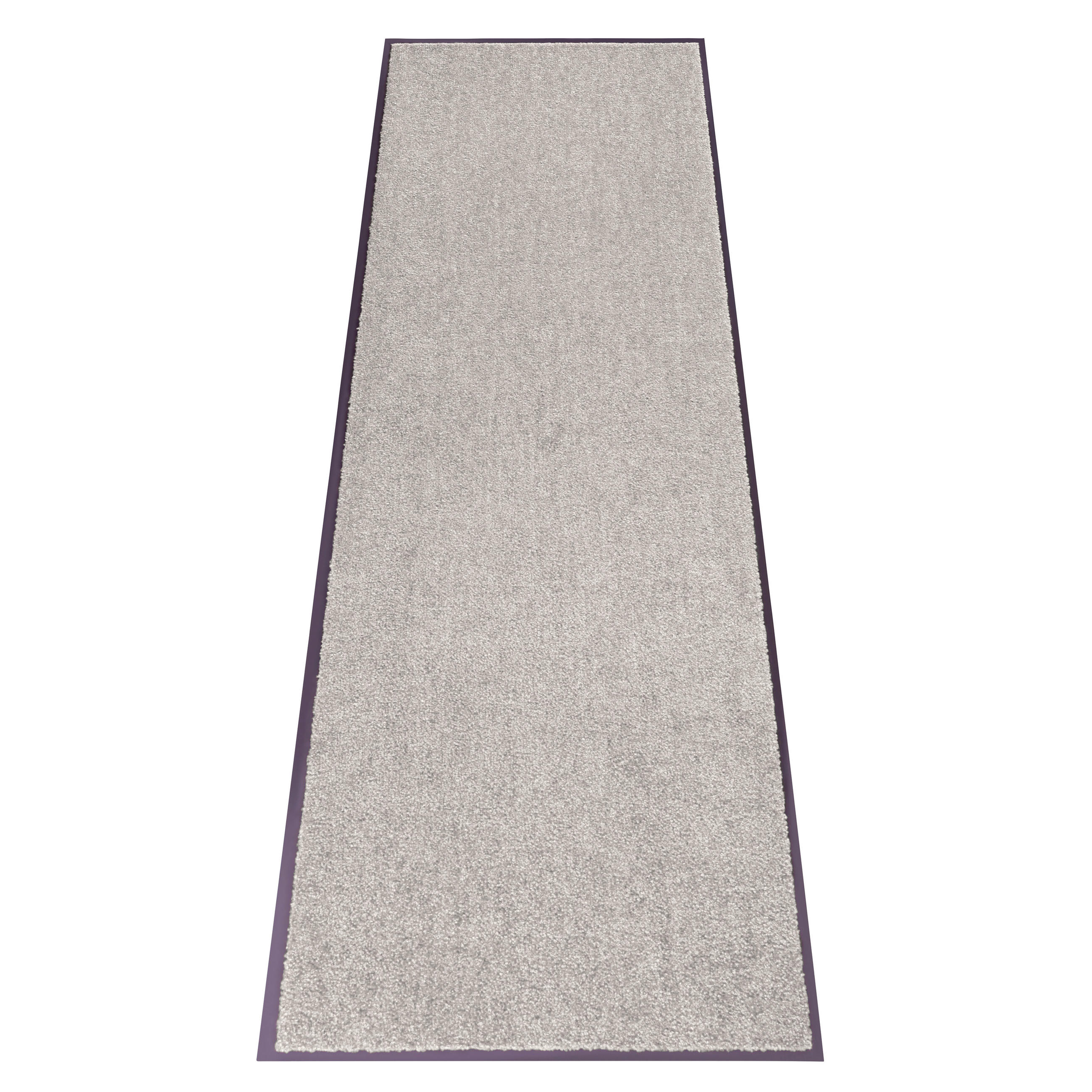SCHMUTZFANGMATTE  60/180 cm  Hellgrau  - Hellgrau, Basics, Kunststoff/Textil (60/180cm)