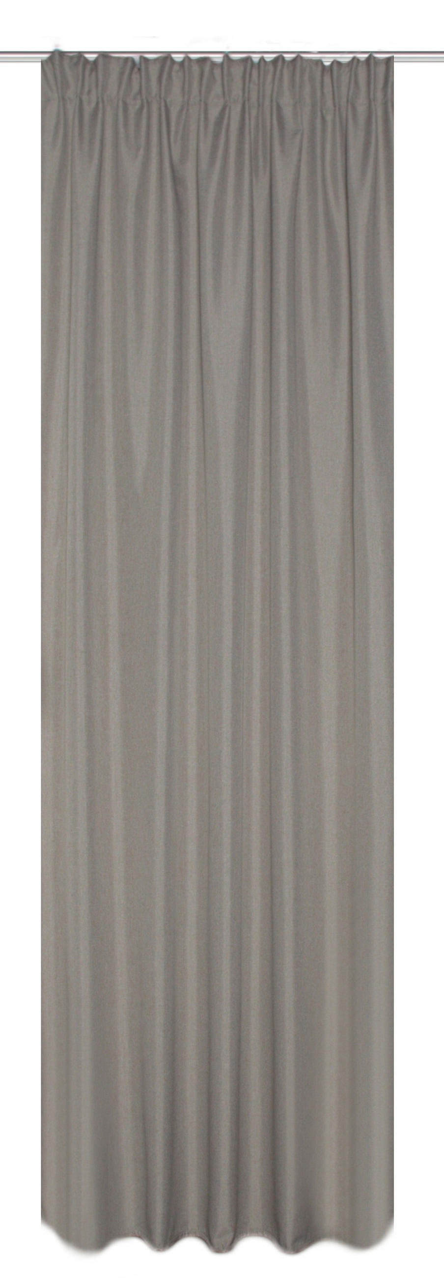 THERMOVORHANG blickdicht  - Naturfarben, KONVENTIONELL, Textil (135/245cm)