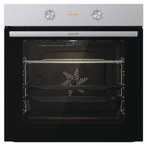 EINBAUBACKOFEN BO 6717 E03X  - Edelstahlfarben/Schwarz, Basics, Glas/Metall (59,5/59,5/56,4cm) - Gorenje