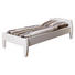 BETT Kiefer massiv 100/200 cm - Weiß, KONVENTIONELL, Holz (100/200cm) - Carryhome BETT Kiefer massiv 100/200 cm - Weiß, KONVENTIONELL, Holz (100/200cm) - Carryhome