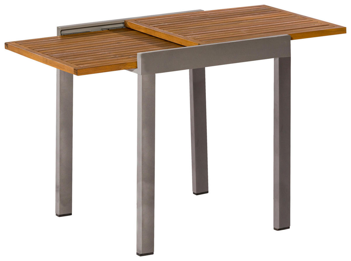 BALKONSET  - Graphitfarben/Naturfarben, MODERN, Holz/Metall - Gardenson