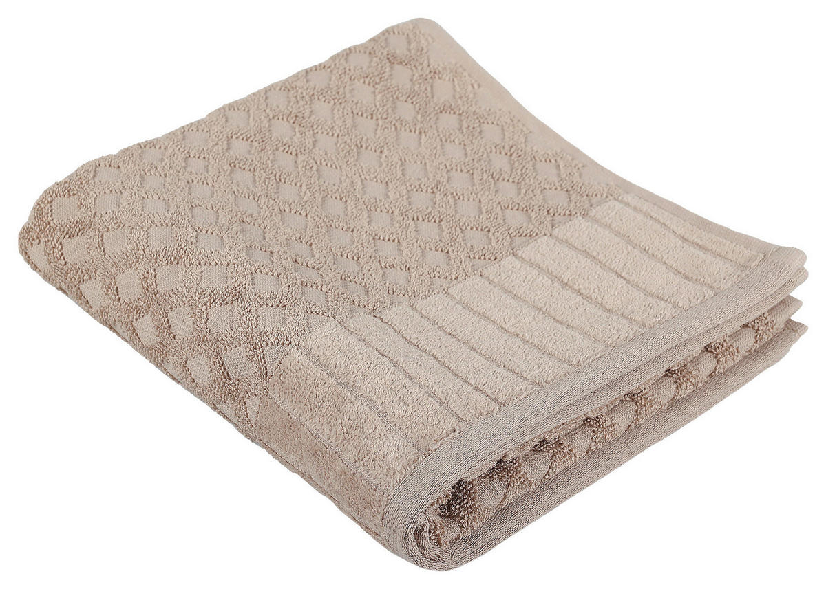 HANDTUCH Taupe  - Taupe, Basics, Textil (50/100cm) - Dieter Knoll