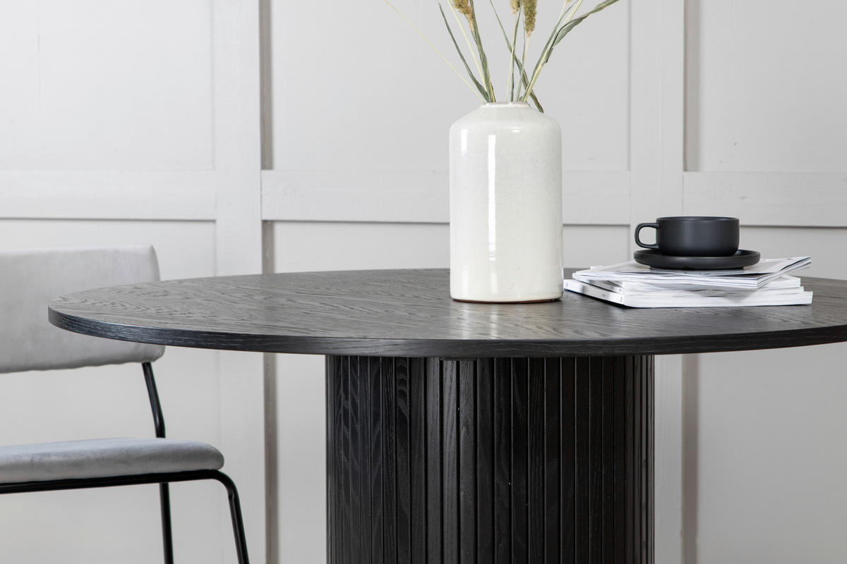 ESSTISCH in Holzwerkstoff 110/110/75 cm  - Schwarz, Design, Holzwerkstoff (110/110/75cm) - Livetastic