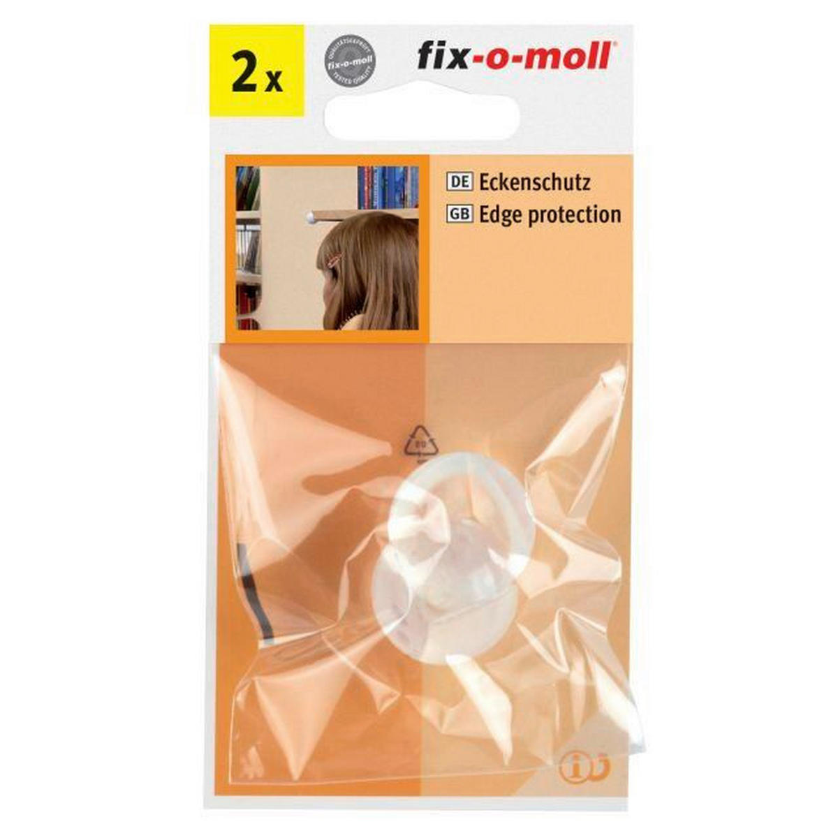 ECKENSCHUTZ 2 Stück  - Transparent, Basics (7,5/13,5/2cm) - Homeware