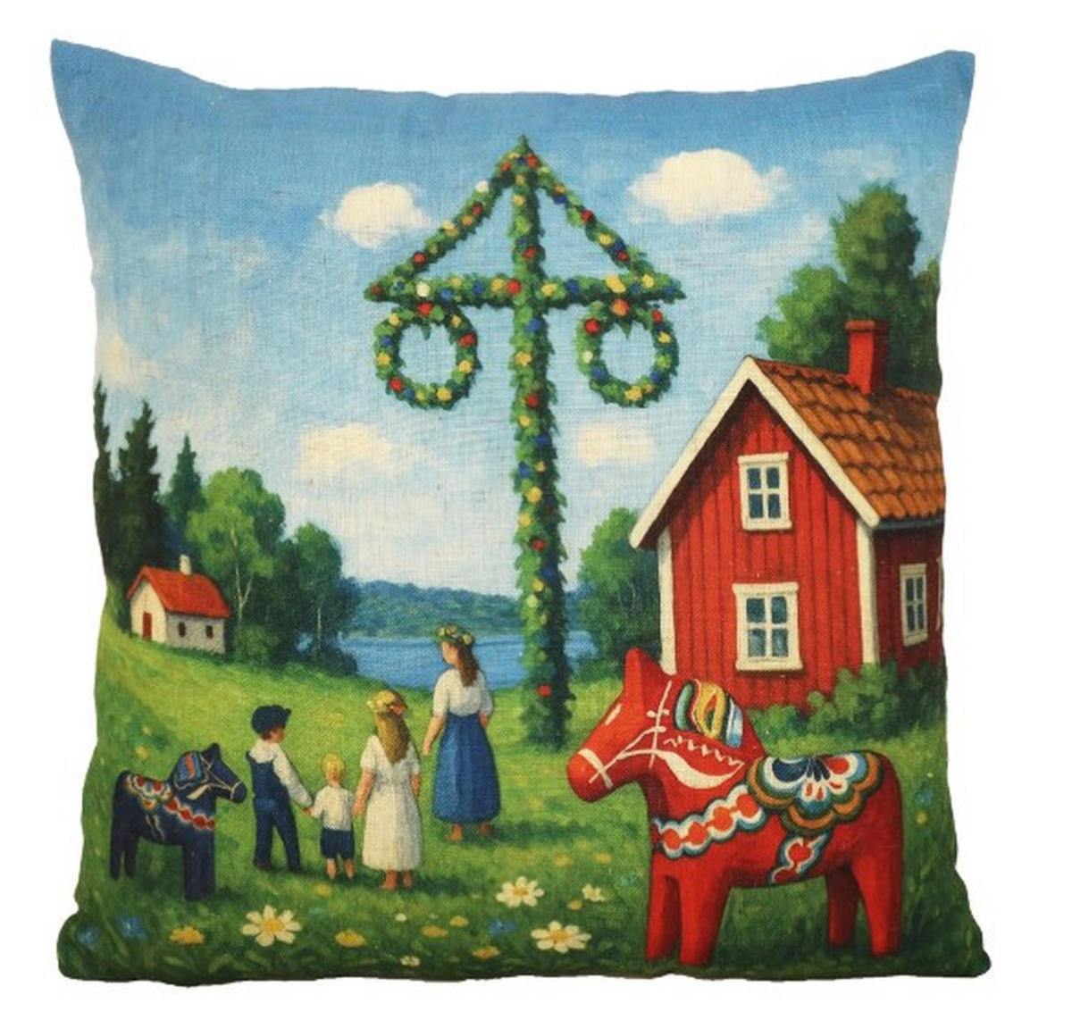 KUDDFODRAL 45/45 cm  - multicolor, Design, textil (45/45cm)