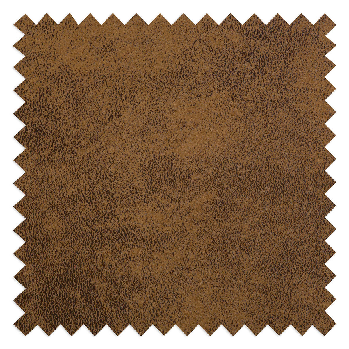 HOCKER in Textil Cognac  - Cognac/Braun, Design, Holz/Textil (80/45/80cm) - Livetastic