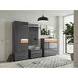 GARDEROBENPANEEL  in 69/123/28 cm  - Anthrazit, Design, Holzwerkstoff (69/123/28cm) - Novel