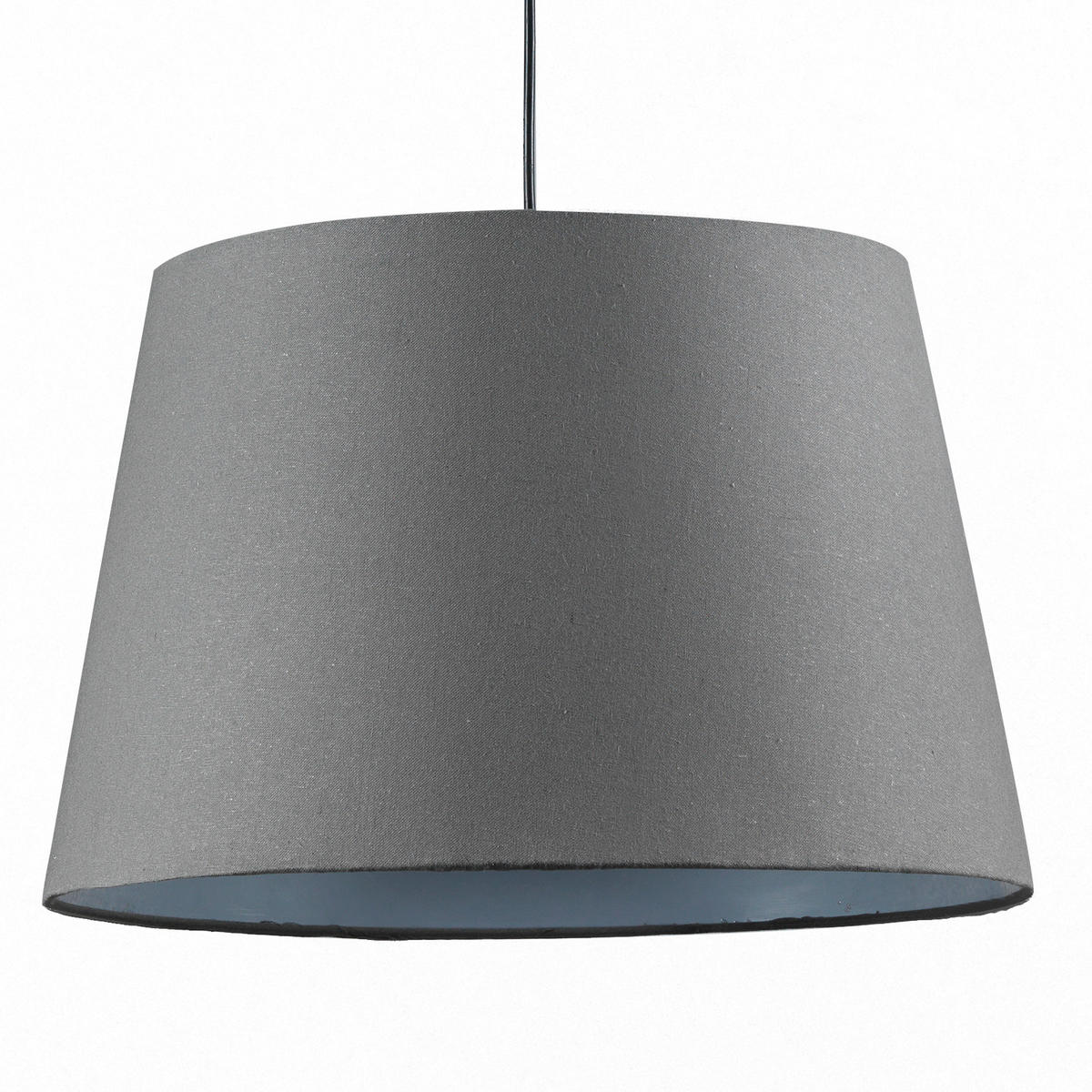 HÄNGELEUCHTE 45/90 cm   - Blaugrau, Natur, Textil/Stein (45/90cm)