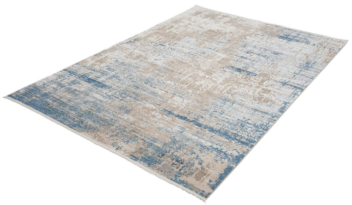 WEBTEPPICH Selene 80/250 cm Selene  - Blau, Design, Textil (80/250cm) - Dieter Knoll