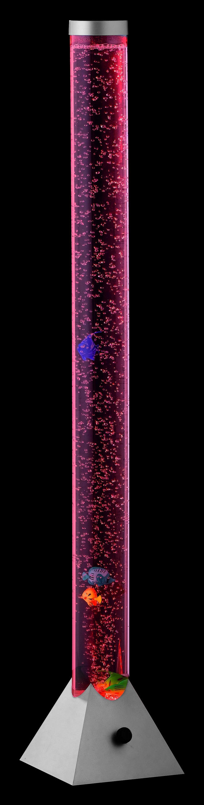 STOJEČA LED-SVETILKA   //2700 K// - barve titana/prosojno, Trend, umetna masa (21/130cm)