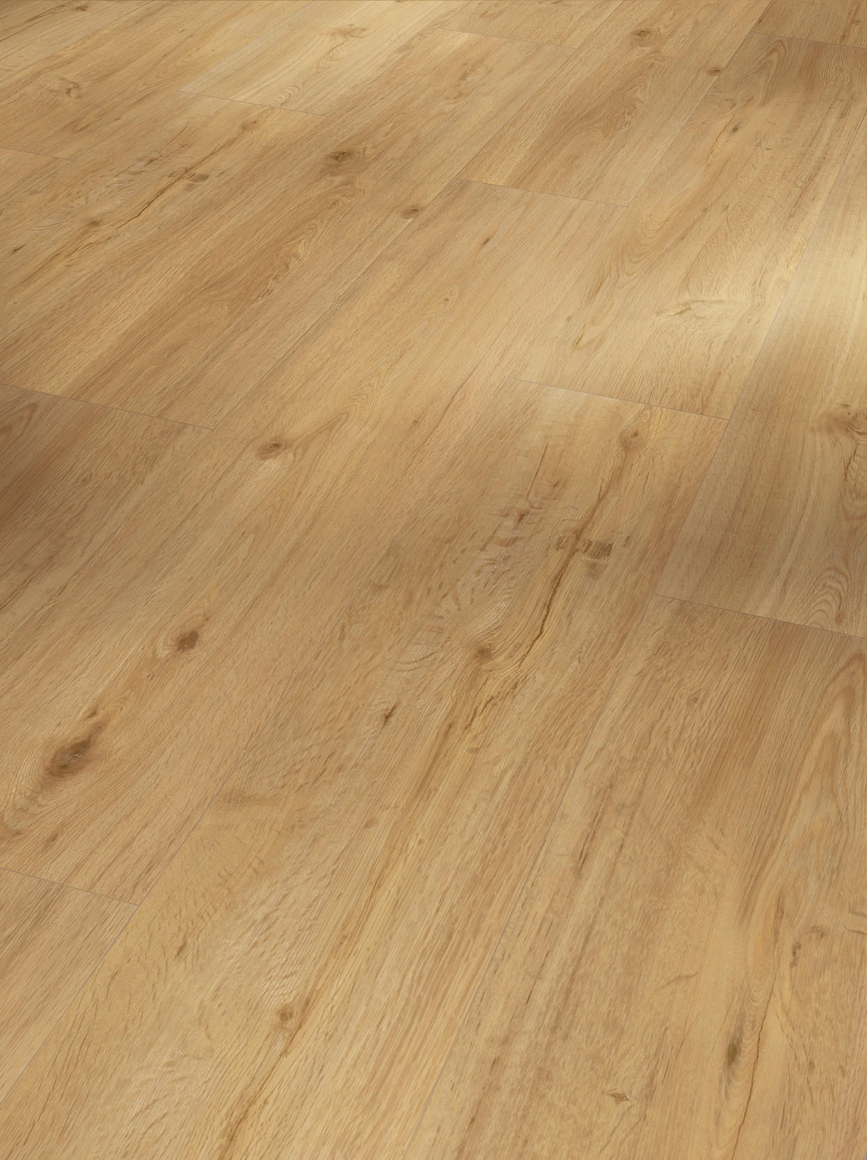 Designboden Eiche Natur BASIC 30 1649299  per  m² - Eichefarben/Braun, Basics, Holzwerkstoff/Kunststoff (120,7/21,6/0,94cm) - Parador