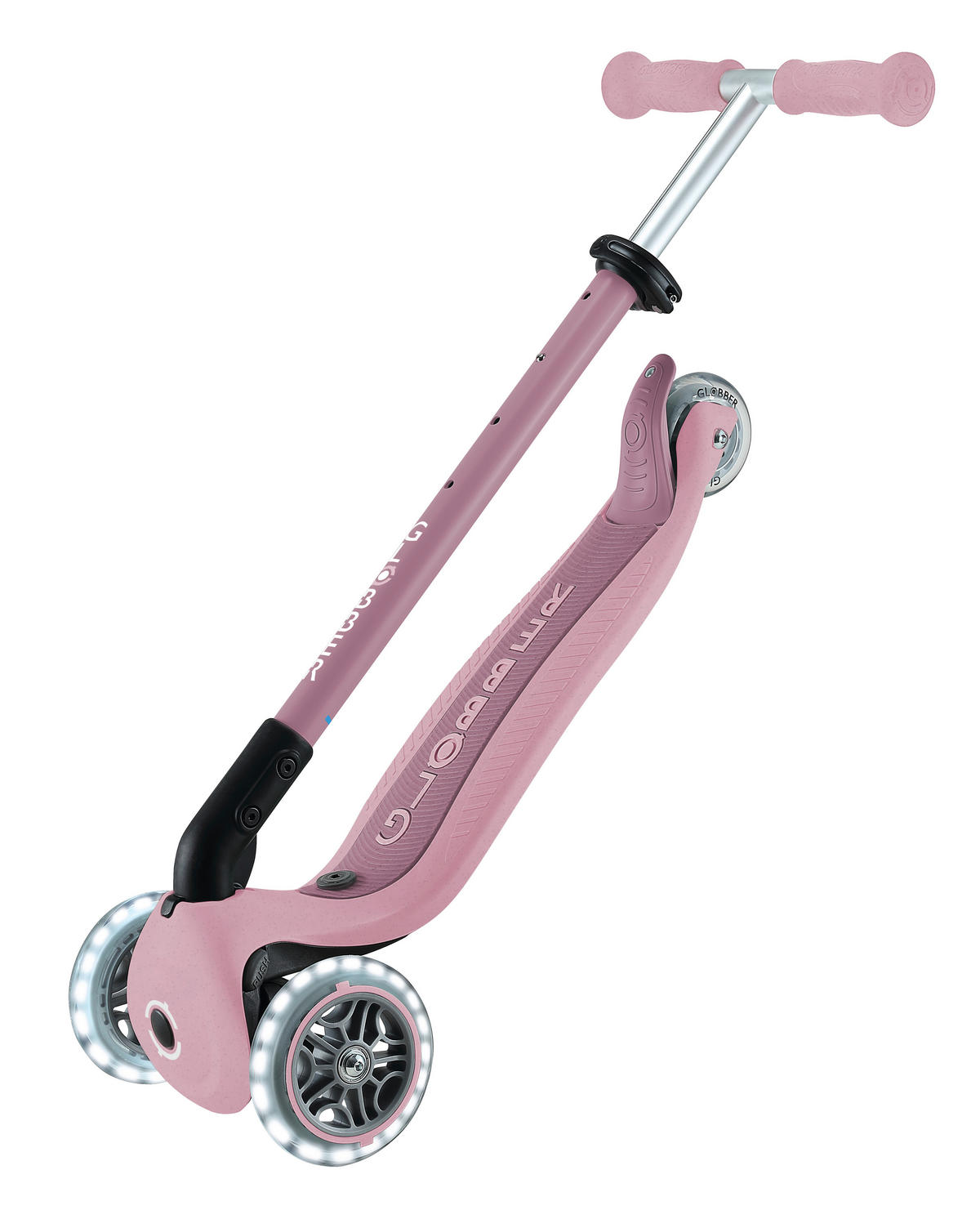 LAUFRAD GO-UP ACTIVE LIGHTS ECO 3IN1  - Pink/Beere, LIFESTYLE, Kunststoff/Metall (67/28/95,5cm) - GLOBBER