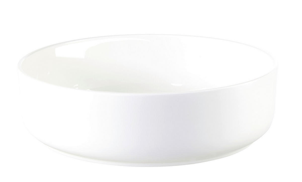 SCHALE A TABLE OCO  - Weiss, Basics, Keramik (16,7/4,9cm) - ASA