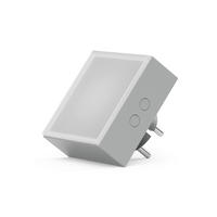 TAGESLICHTLAMPE Lamp 1 10/10 cm  - Hellgrau, Basics, Kunststoff (10/10cm) - AVOLT