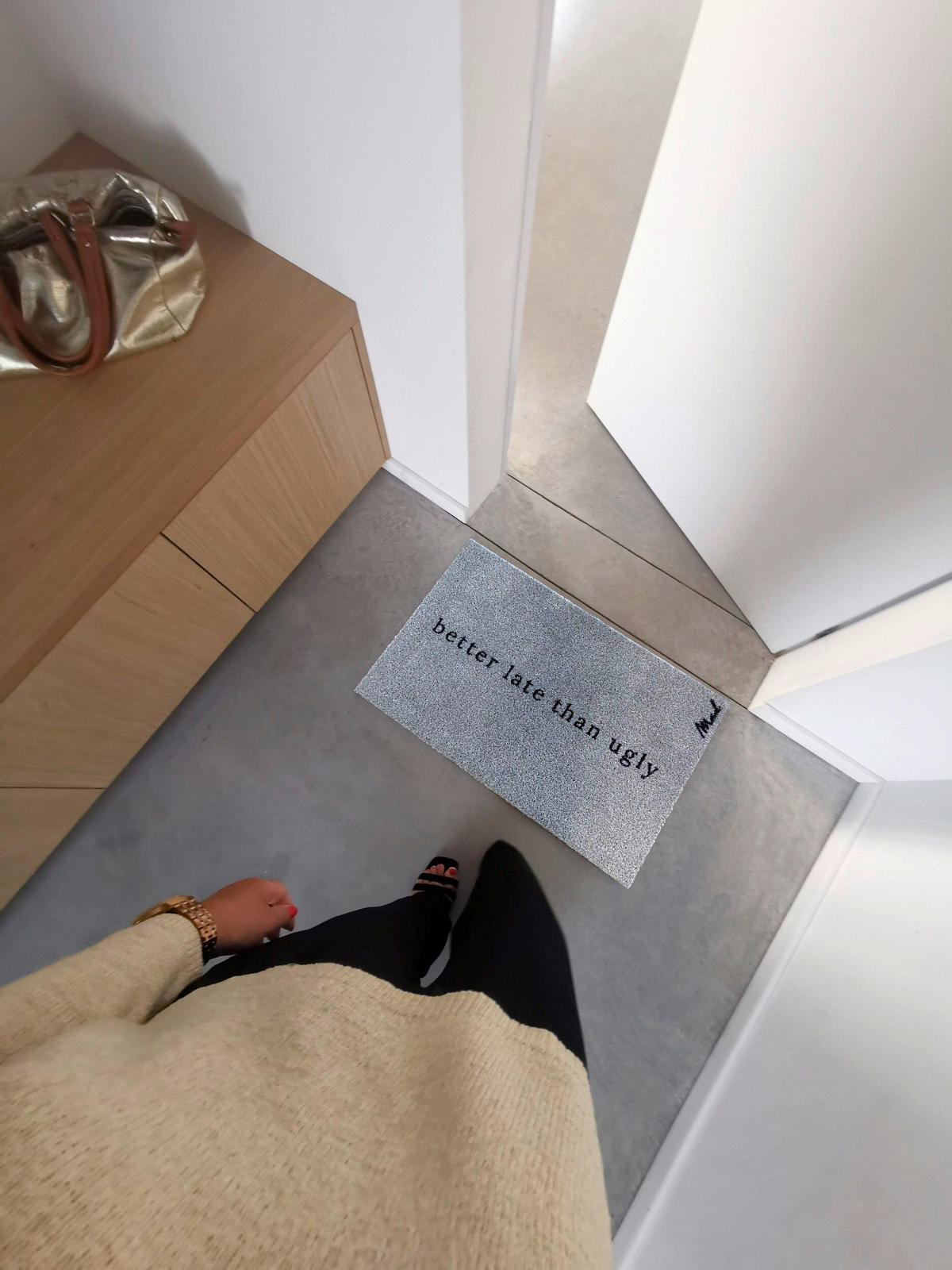 FUßMATTE  50/75 cm  Pastellblau  - Pastellblau, Trend, Kunststoff (50/75cm) - madaboutmats