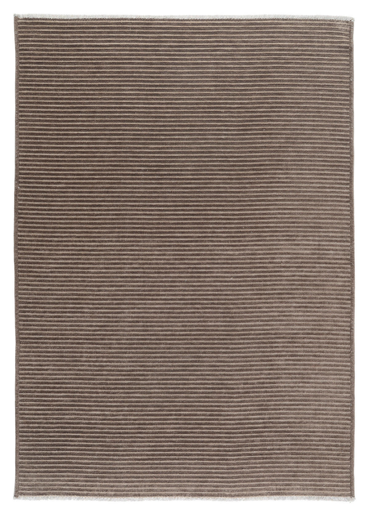 FLACHWEBETEPPICH 65/130 cm Braun, Beige  - Beige/Braun, Design, Textil (65/130cm) - Novel