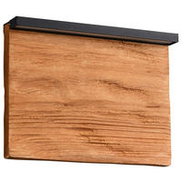 LED-WANDLEUCHTE KALEA 20/7,5/15 cm   - Schwarz/Kieferfarben, Natur, Holz/Metall (20/7,5/15cm) - Trio Leuchten