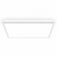 LED-DECKENLEUCHTE Tava A 42/42/3 cm   - Weiß, Basics, Kunststoff (42/42/3cm) - Briloner