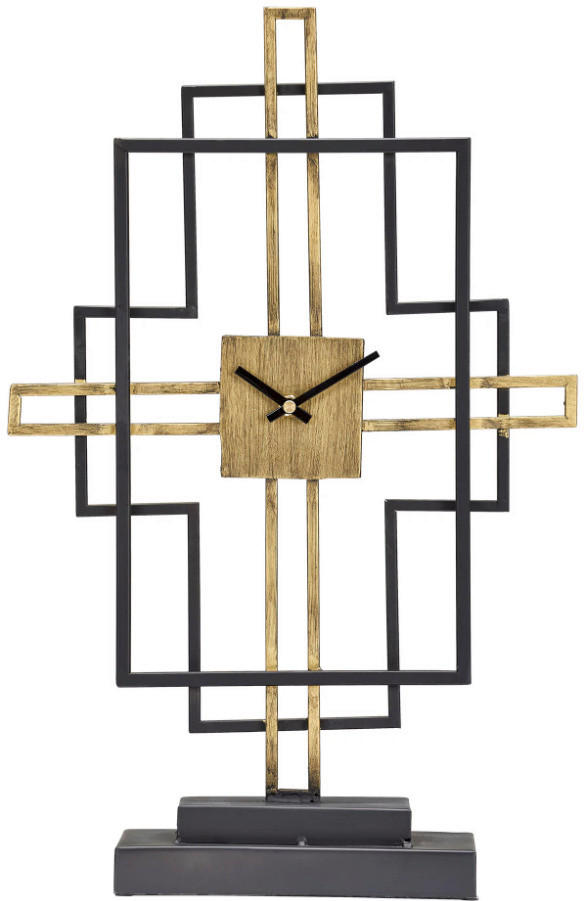 NAMIZNA URA  črna, barve medenine  - črna/barve medenine, Basics, kovina (11/32/49cm)