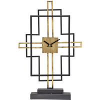 STOLNI SAT      11/32/49 cm    - boje mjeda/crna, Basics, metal (11/32/49cm)