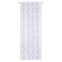 GOTOVA ZAVESA crna, bela - bela/crna, Konvencionalno, tekstil (140/245cm) - Esposa