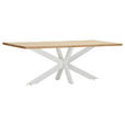TISCHPLATTE      - Eichefarben, Design, Holz (220/100/4cm) - Landscape