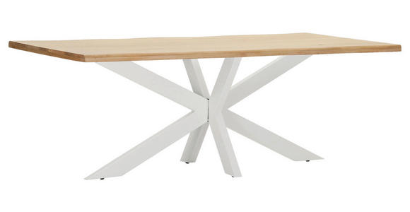 TISCHPLATTE      - Eichefarben, Design, Holz (220/100/4cm) - Landscape