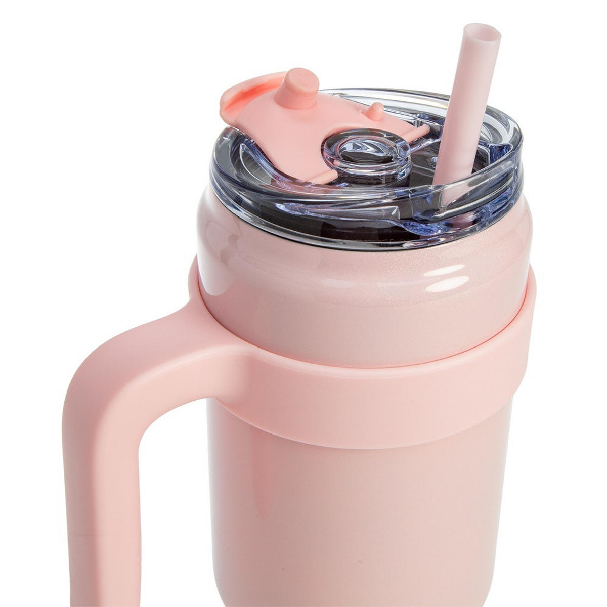 TERMOSMUGG Paris Hilton 1 l  - pink, Basics, metall/plast (1180ml) - Paris Hilton