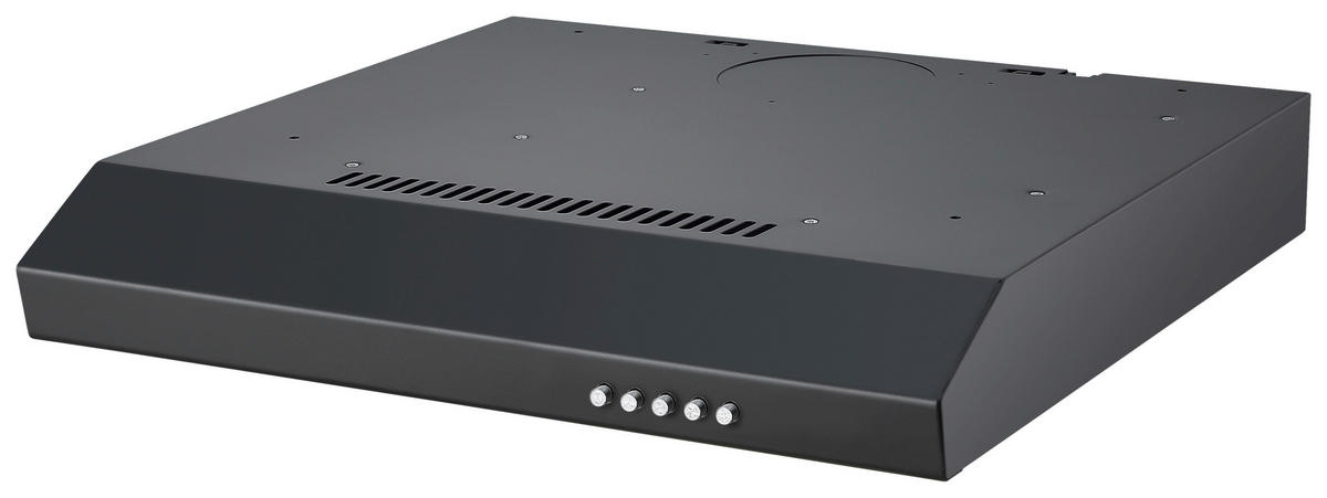 DUNSTABZUGSHAUBE CH600SC-19  - Schwarz, Trend, Metall (60/8/46,5cm) - Respekta