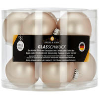 JULGRANSKULOR SET 7 cm 10 delar  - Klassisk, glas (7cm)