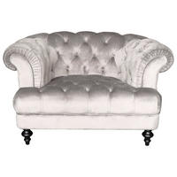 FÅTÖLJ i trä, textil grå, svart  - grå/svart, Trend, trä/textil (131/80/100cm) - Landscape