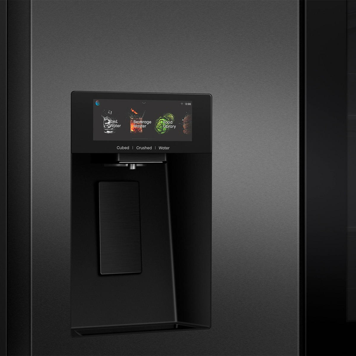 FRENCH-DOOR 91,4/179/73 cm RQ600P7SKE  - Schwarz, Trend (91,4/179/73cm) - Hisense