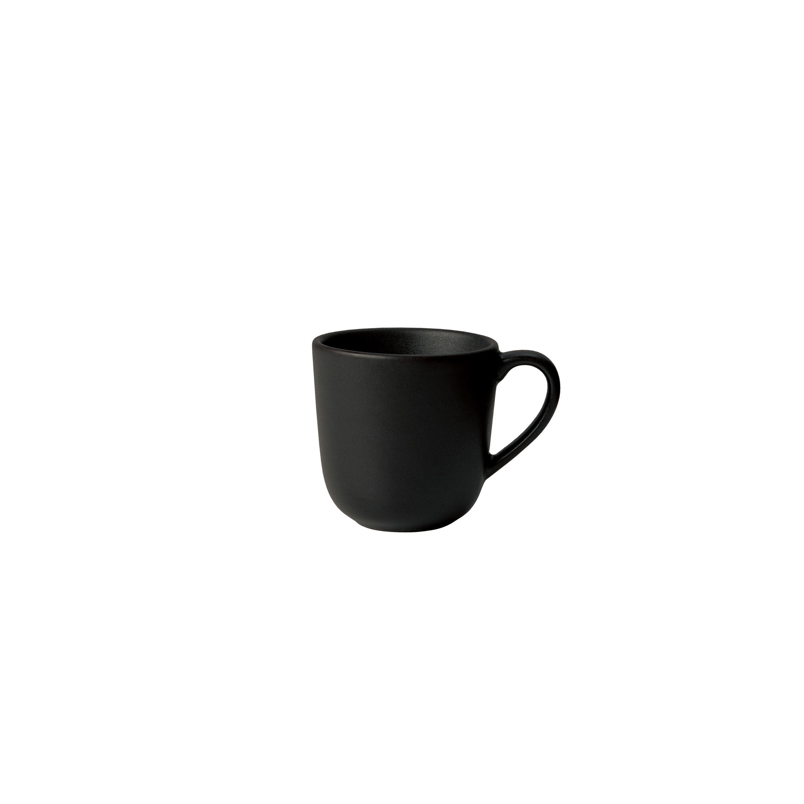 KAFFEEBECHER 200 ml  - Schwarz, Basics, Keramik (200ml) - Aida