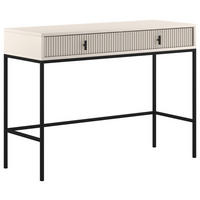 KONSOLENTISCH Maggiore Kaschmir  - Kaschmir/Schwarz, Design, Holzwerkstoff/Metall (50/104,2/77cm) - Boxxx