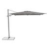 AMPELSCHIRM 330x270 cm  - Dunkelgrau/Silberfarben, Basics, Textil/Metall (330/270cm) - Suncomfort by Glatz