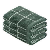 FROTTIERSET CHAMP Mintgrün, Dunkelgrün 3-teilig  - Dunkelgrün/Mintgrün, Natur, Textil (30/50cm) - Bio:Vio