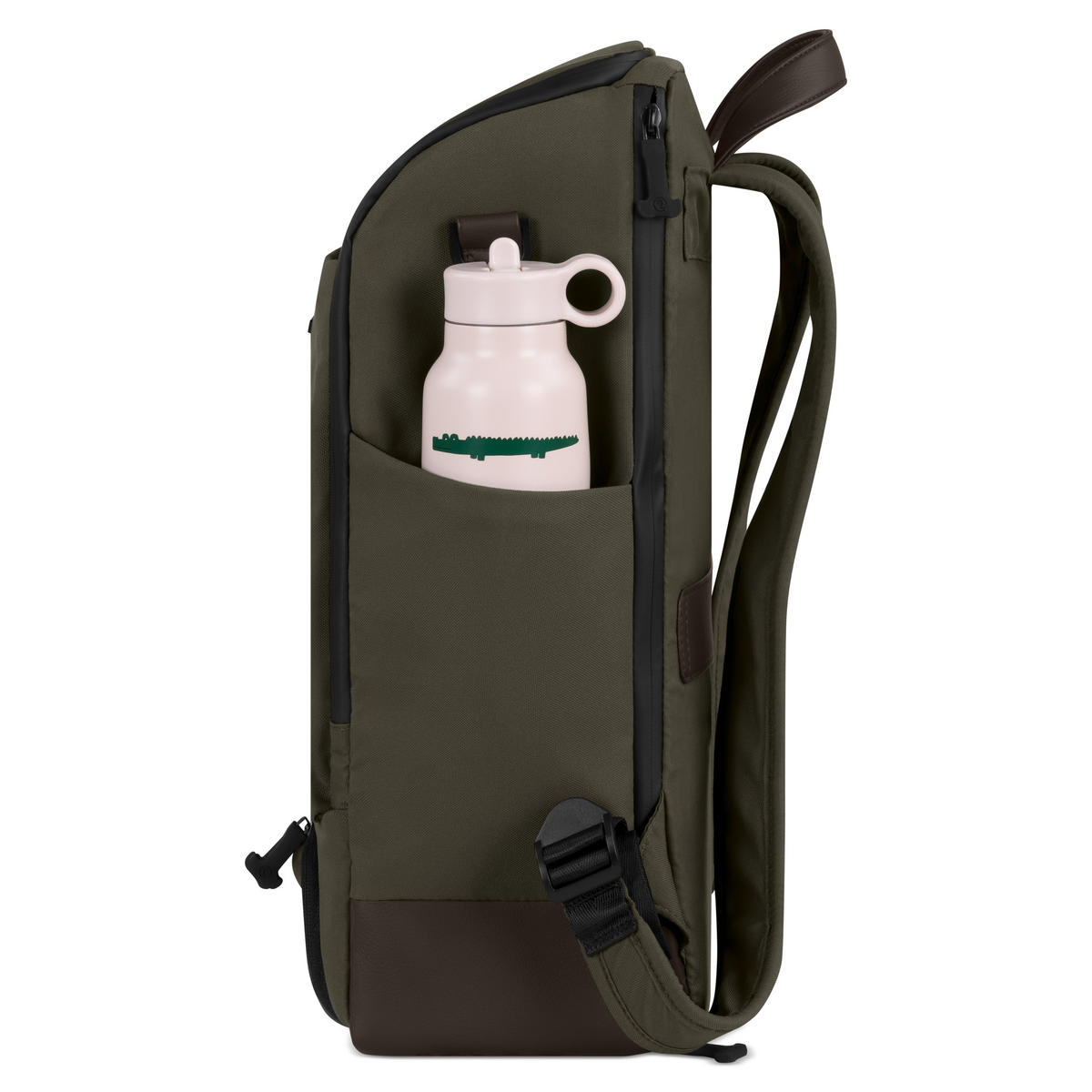 WICKELRUCKSACK Active  - Olivgrün, Basics, Textil (44/30/17cm) - ABC Design