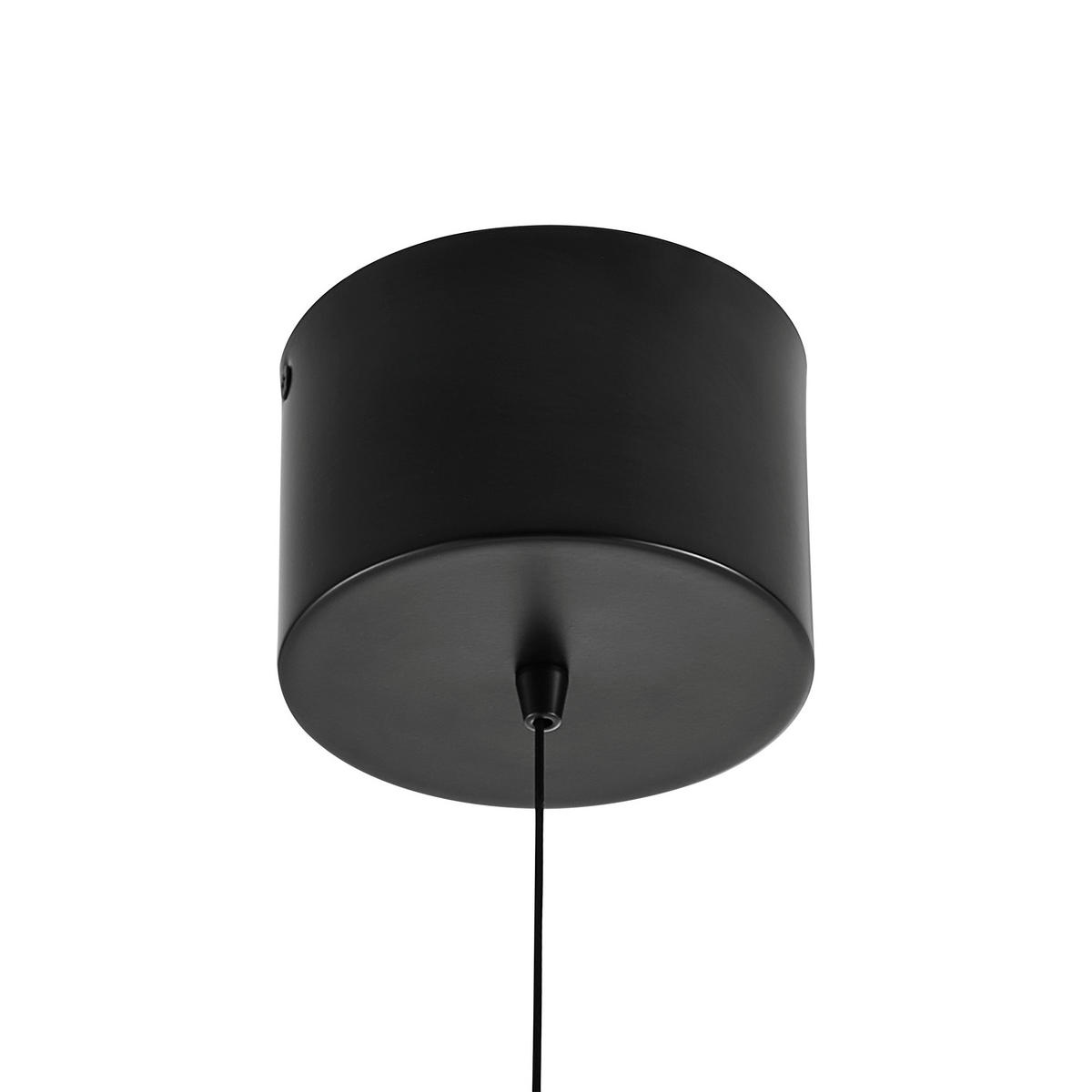 LED-HÄNGELEUCHTE Bedford 12/150 cm   - Schwarz, Design, Kunststoff/Metall (12/150cm) - Novel