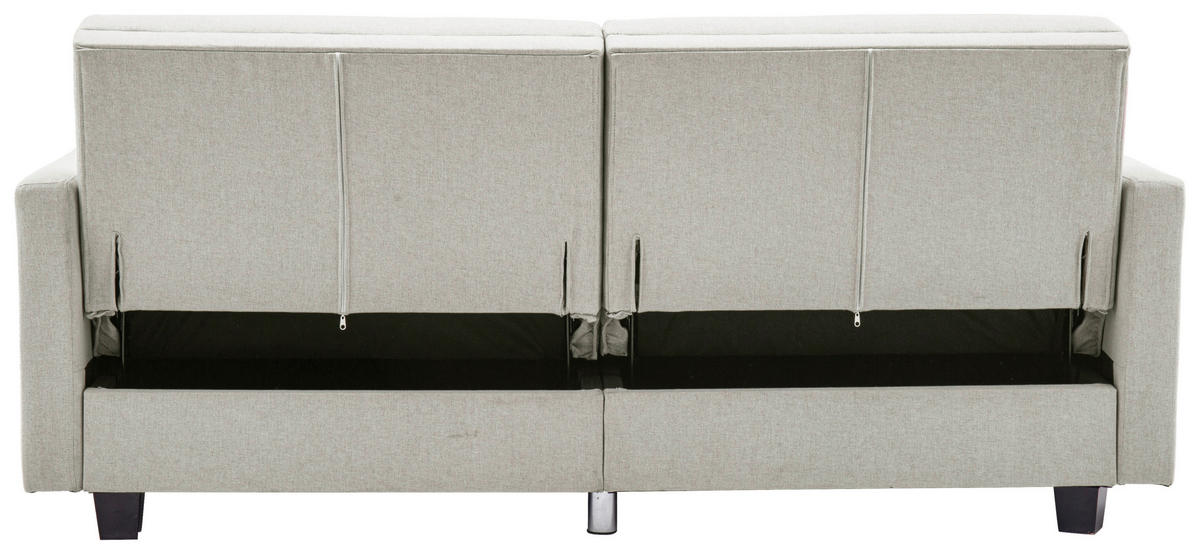 TROSJED NA RAZVLAČENJE tekstil  krem    - crna/krem, Basics, tekstil/plastika (192/76/85cm) - P & B