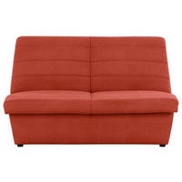 2-SITZER-SOFA in Webstoff Orange  - Schwarz/Orange, Design, Kunststoff/Textil (145/92/103cm) - LOOKS by W.Joop