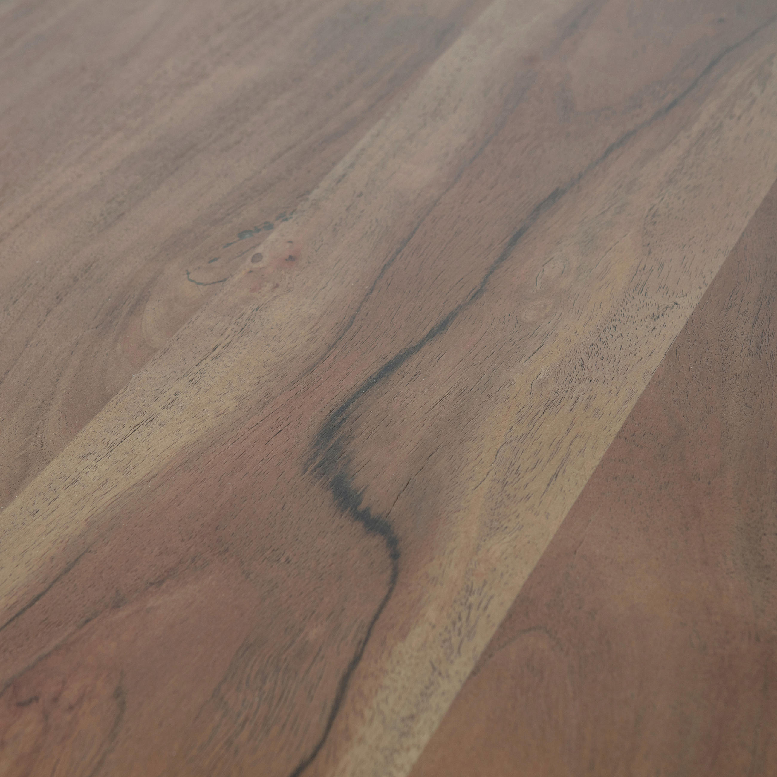 ESSTISCH in Holz 120/120/76 cm  - Schwarz/Naturfarben, Design, Holz/Metall (120/120/76cm) - Livetastic