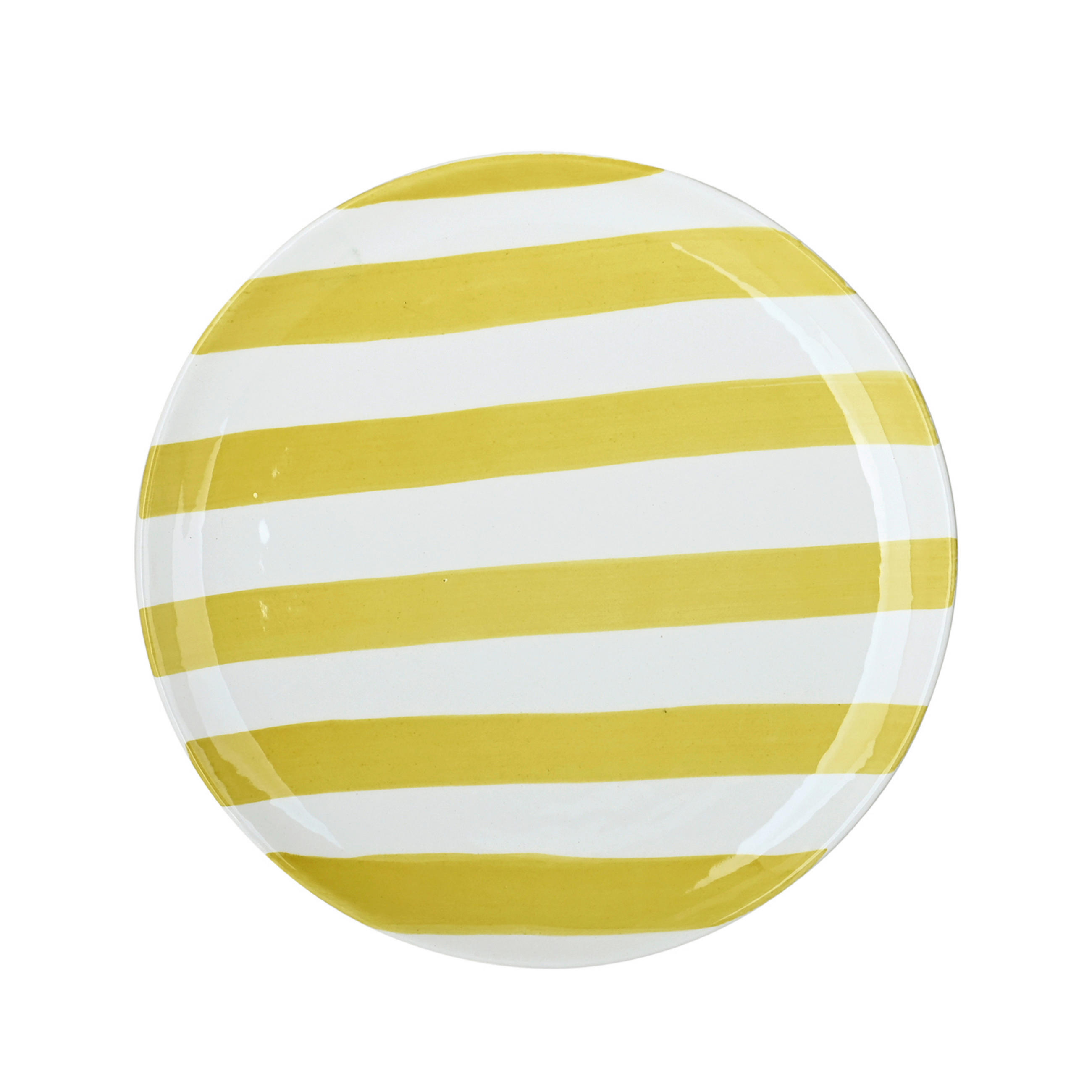 PLATZTELLER  - Gelb, Design, Keramik (19,5/2cm) - Ambia Home