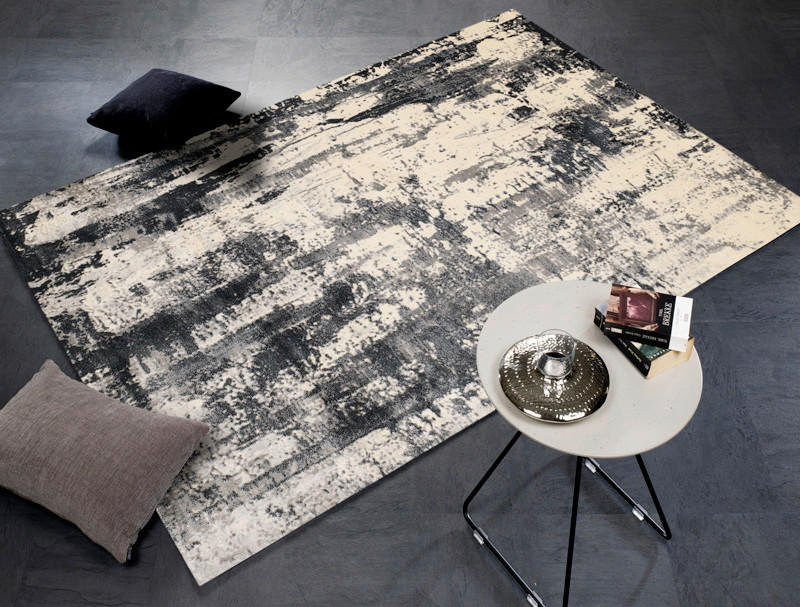 Thumbnail - Musterring Flachwebeteppich Wave Arte, Creme, Grau, Textil, rechteckig, 170x240 cm, in verschiedenen Größen erhältlich, ...