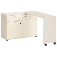 SCHREIBTISCHKOMBINATION  in Beige  - Beige, Design, Holzwerkstoff (104,6/75,3/39cm) - MID.YOU