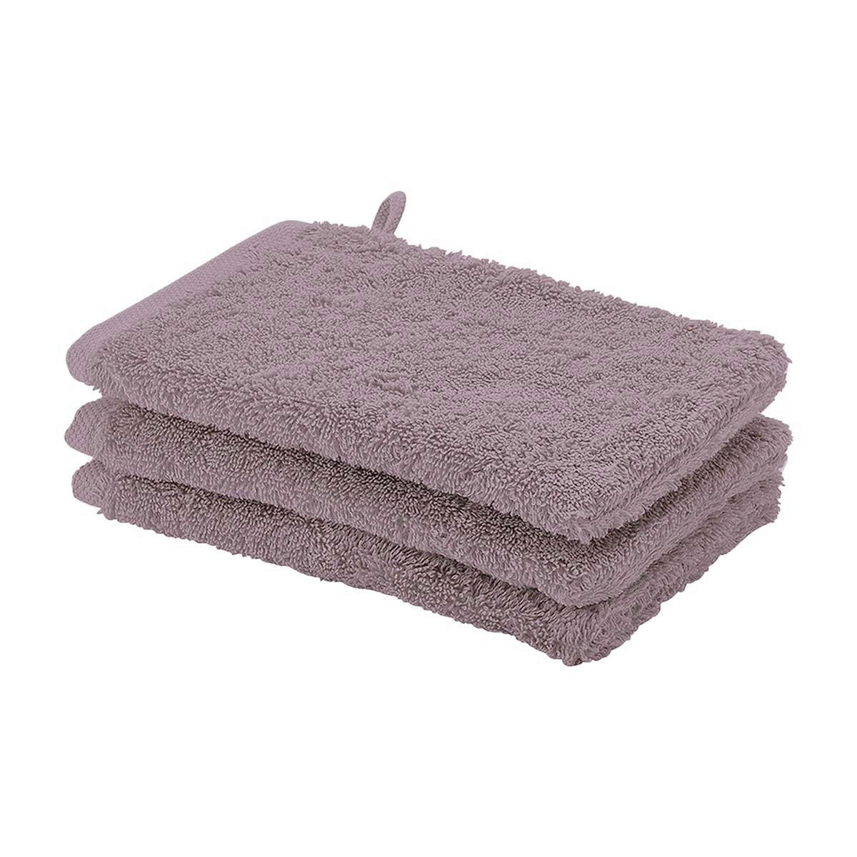 WASCHLAPPEN London Mauve - Mauve, Basics, Textil (16/22cm) - Aquanova