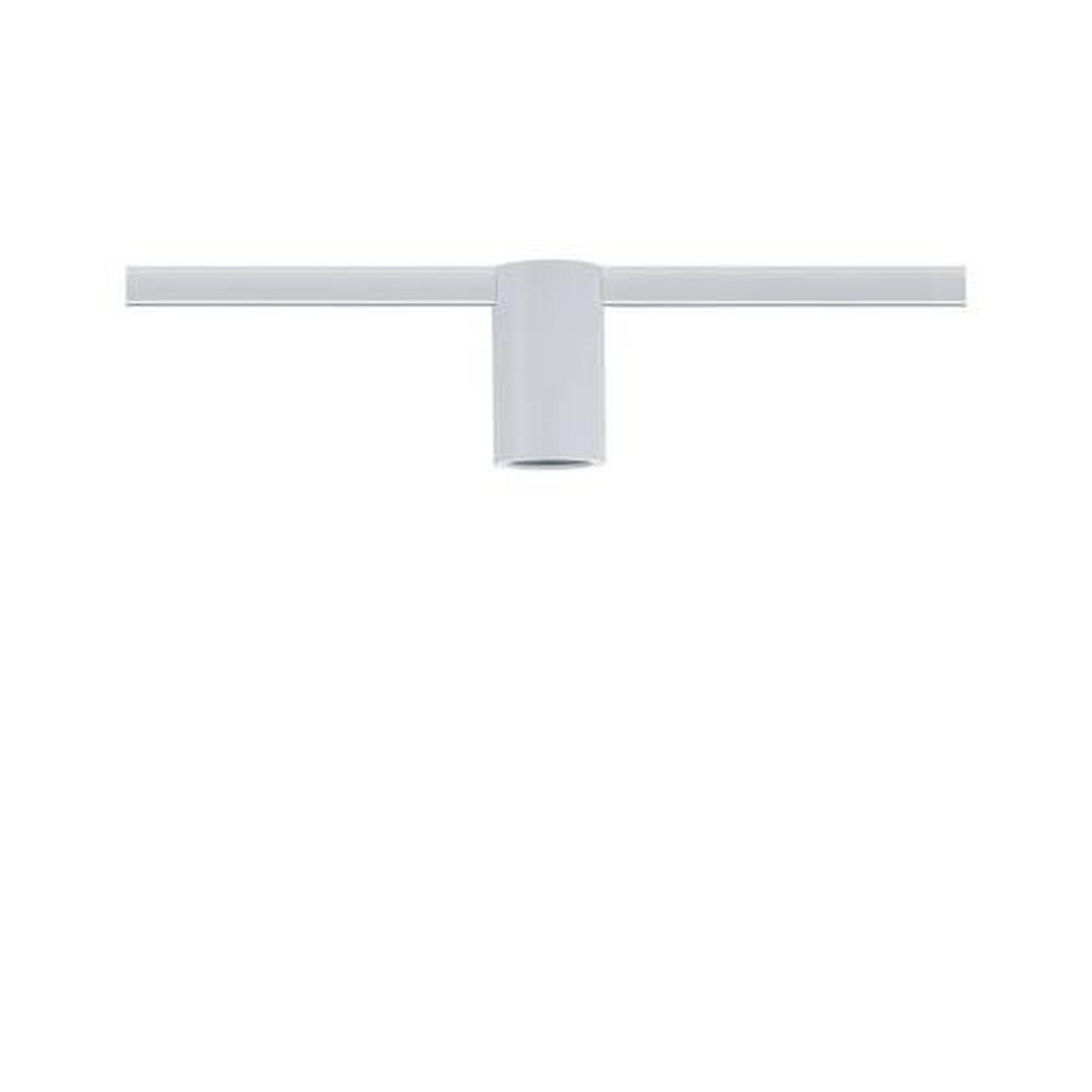 SCHIENENSYSTEM-STRAHLER - Weiß, Basics, Metall (5,5/9,6cm) - Paulmann