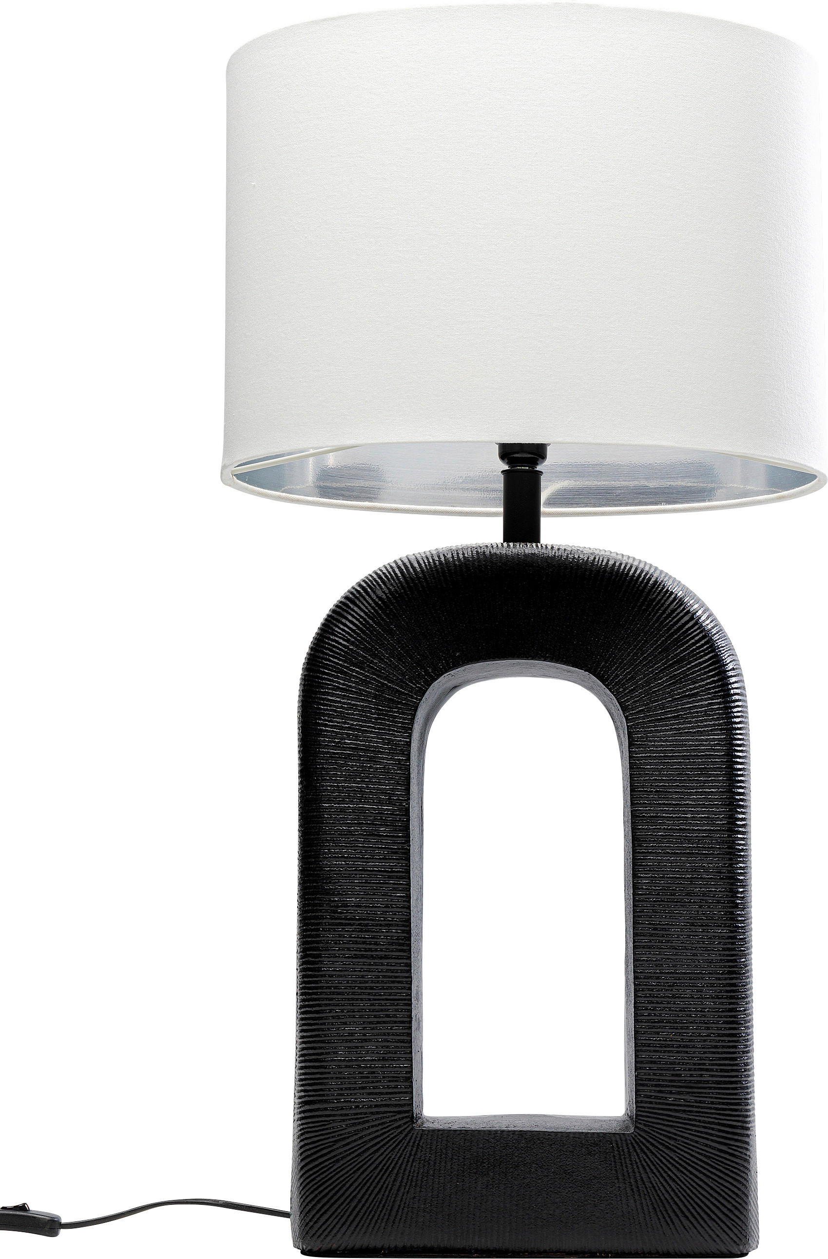TISCHLEUCHTE Tube 48/140/48 cm   - MODERN, Glas/Metall (48/140/48cm) - Kare-Design