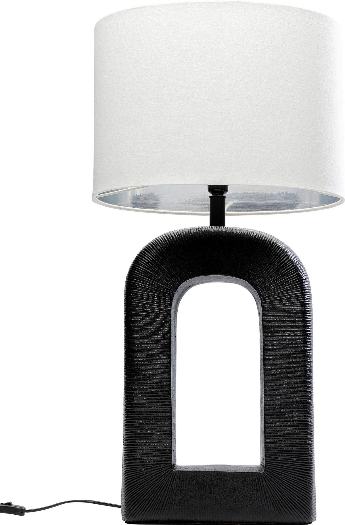 TISCHLEUCHTE Tube 48/140/48 cm   - MODERN, Glas/Metall (48/140/48cm) - Kare-Design